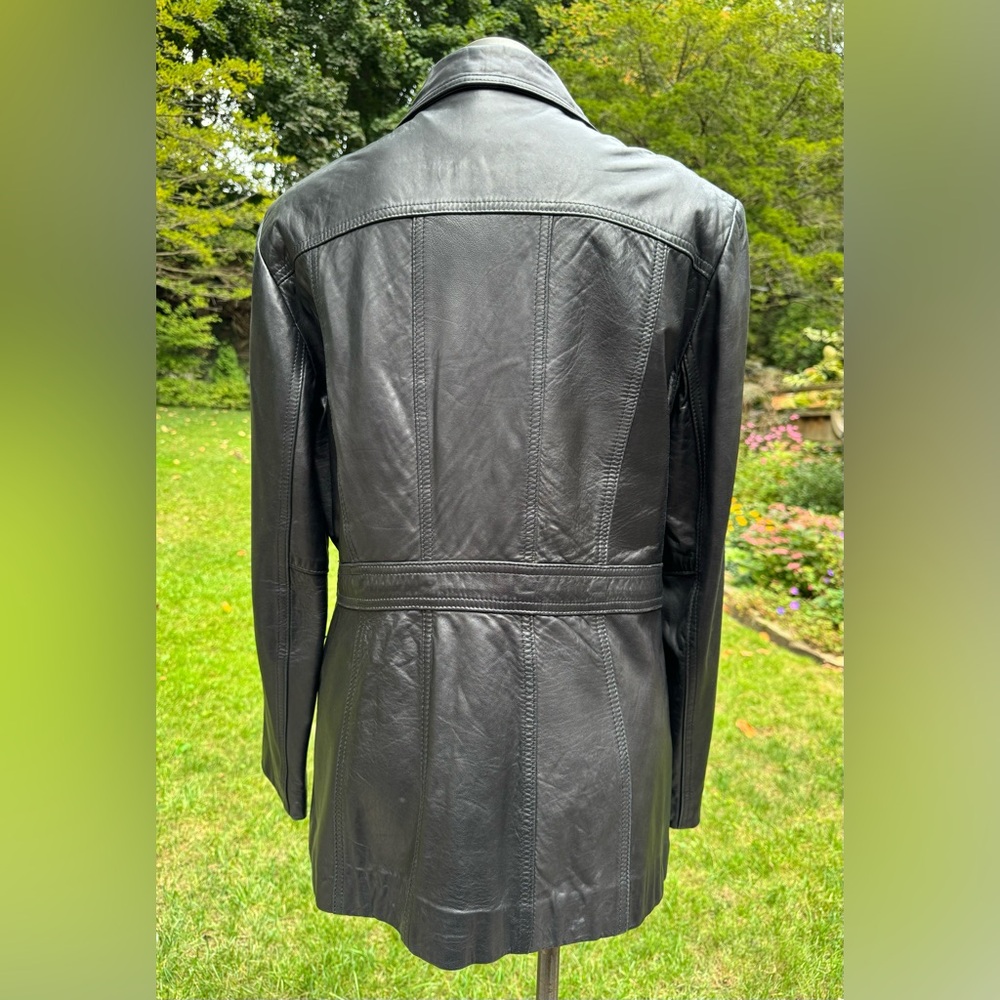 Black Leather Jacket - Picture 5 of 11